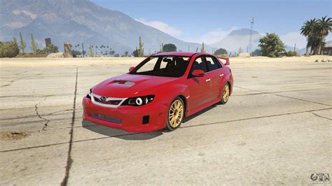 2011 Subaru Impreza STI For GTA 5