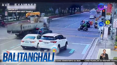 Sugatan Matapos Ang Pag Araro Ng Isang Truck Sa Mga Sasakyan Sa Stop