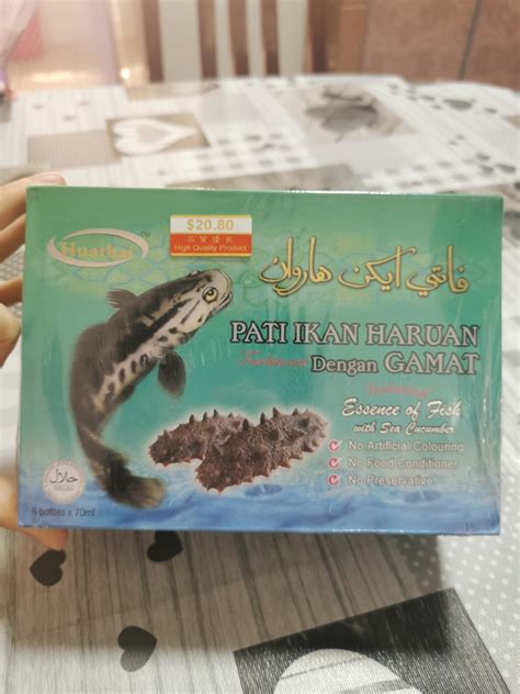 Pati Ikan Haruan Dengan Gamat Essence Of Fish With Sea Cucumber Health