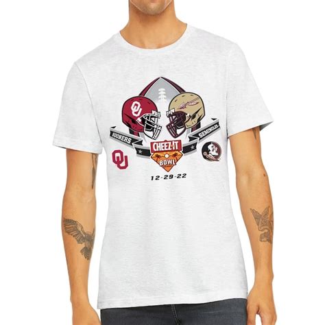 2022 Cheez It Bowl 2 Team Shirt 2022 Cheez It Bowl Sooners Inspire