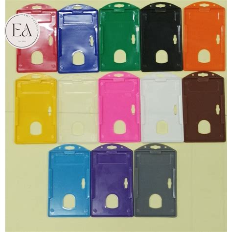 Jual Frame Casing Id Card Name Tag Holder Plastik Shopee Indonesia