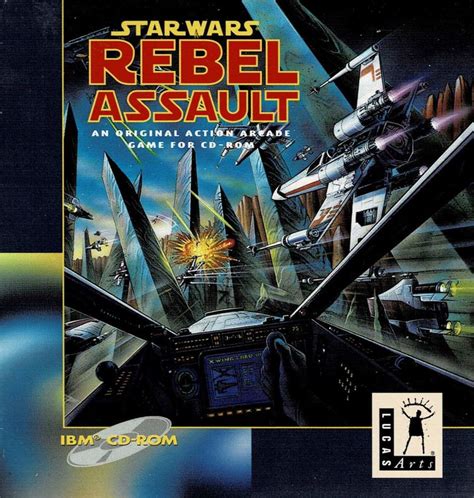 Star Wars Rebel Assault 1993 Dos Box Cover Art Mobygames