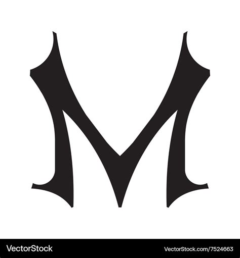 Letter M Calligraphy Fonts