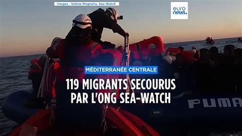 119 migrants secourus dimanche en Méditerranée centrale par l ONG Sea