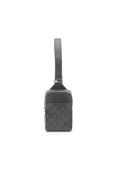 Louis Vuitton Pre Loved Louis Vuitton Outdoors Sling Bag Taigarama Noir