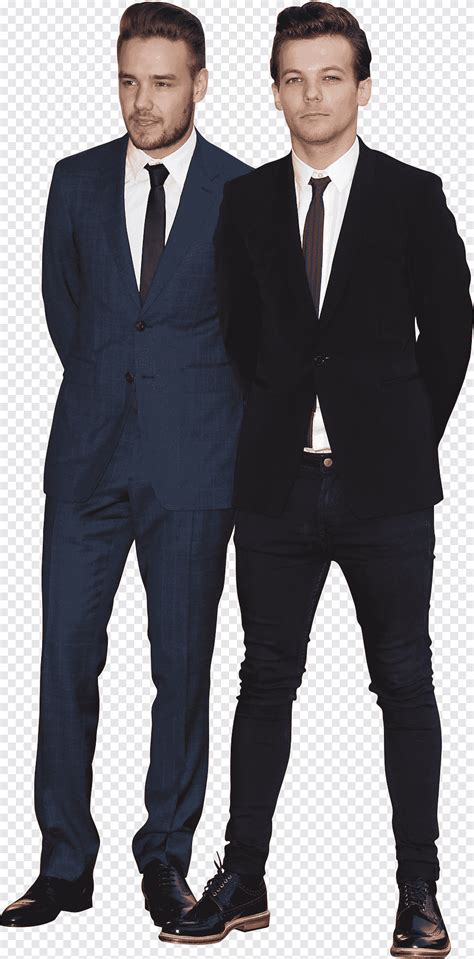 Luois Tomlinson And Liam Payne Two One Direction Member Standing Png