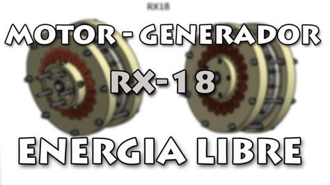 Generador Permanente Rx18 Motor Generador Eléctrico De Energía Libre