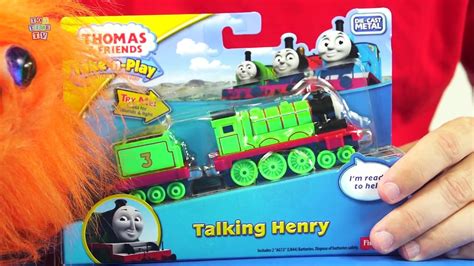 Thomas And Friends Take N Play Talking Henry The Green Engine Train Toy