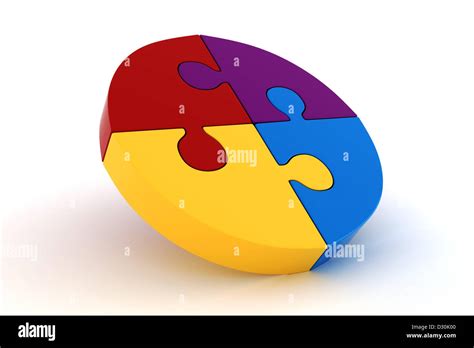 3d pie chart Stock Photo - Alamy