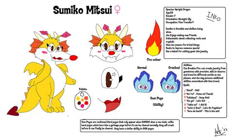 smol dragon ref sheet   blankiefries  deviantart