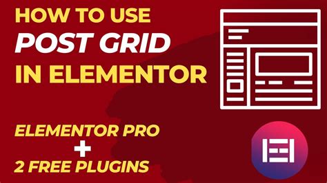 Elementor Post Grid Free Plugin Post Grid Elementor Widget