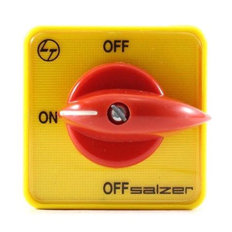 Salzer Auto Off Manual Selector Switch A V