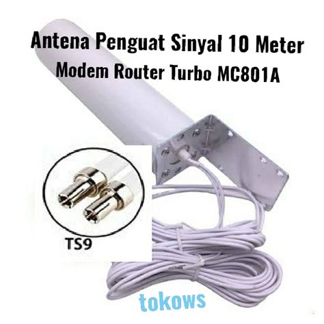 Jual Antena OMNI Penguat Sinyal Modem Router Orbit Turbo MC801A