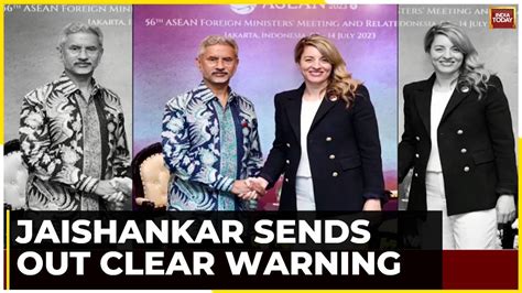 Mea S S Jaishankar Sends Out Clear Message To K Army In Canada Youtube