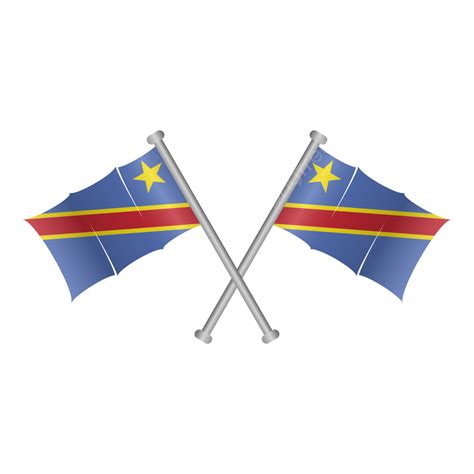 Bandeira Da Rep Blica Do Congo Vetor Png Rep Blica Do Congo Bandeira