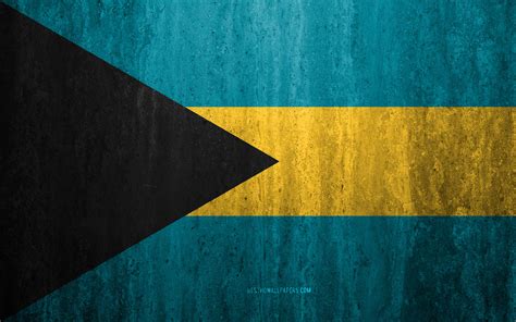 Descargar Fondos De Pantalla Bandera De Bahamas K Stone