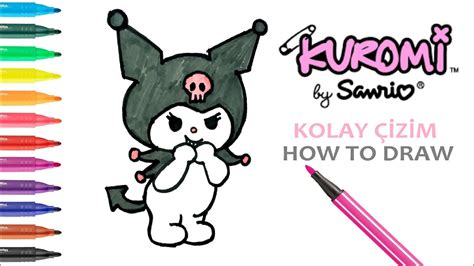 Easy Drawing Kuromi I Kolay Kuromi Çizimi I Kuromi Nasıl Çizilir Youtube