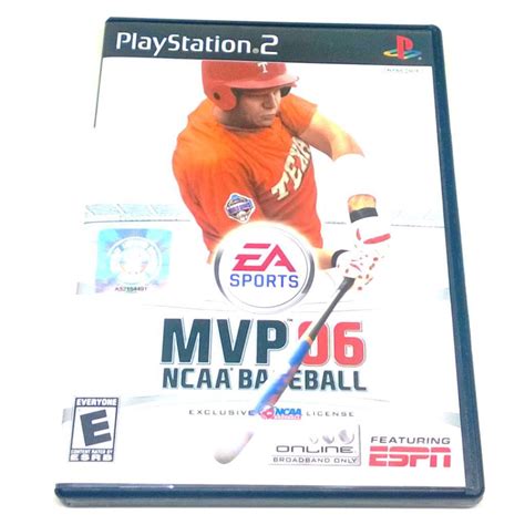 Mvp 06 Ncaa Baseball For Playstation 2 Ps2 Pjs Games