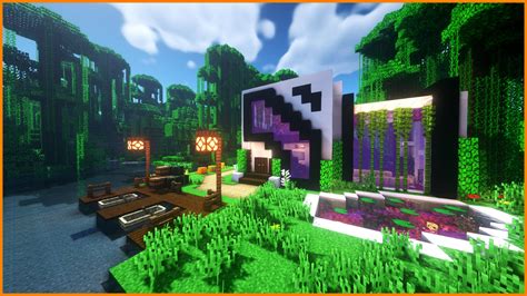 Modern Jungle House :) : r/Minecraft