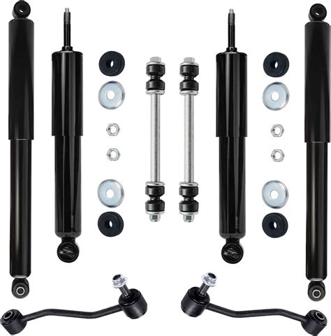 Pc Front Rear Shocks Sway Bar Links Suspension Kit