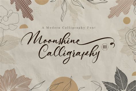 Moonshine Calligraphy Font By Colllabstudio · Creative Fabrica