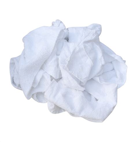 White Terry Towel Rags 1kg Bag Cleaning Cloths Importer