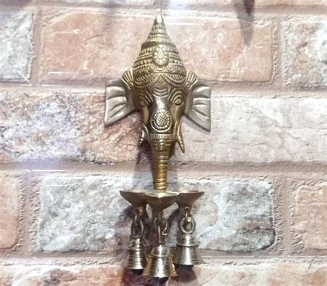 Brass Ganesh Wall Hanging Deepak At Rs Piece Wall Hanging In