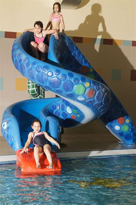 Spiral Slide | Eleven Kft. | Hotels for kids, Hotel pool party, Water ...