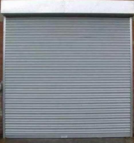 Horizontal Heavy Duty Solid Silver Coated Steel Rolling Shutter At Best