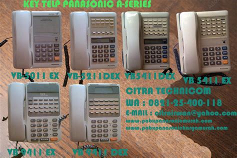 KEY TELEPHONE PANASONIC TYPE LAMA KEY TELEPHONE PANASONIC