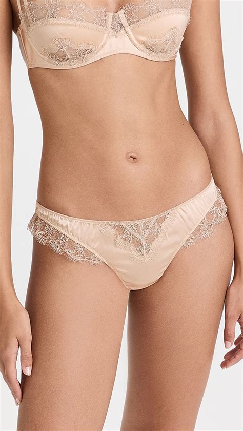 Kiki De Montparnasse Lace Inset Thong Shopbop