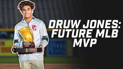 Druw Jones The Greatest High School Baseball Prospect Druw Jones