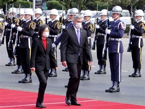 巴拉圭總統任內最後一次訪台 承諾支持我參與國際多邊組織 太報 Line Today