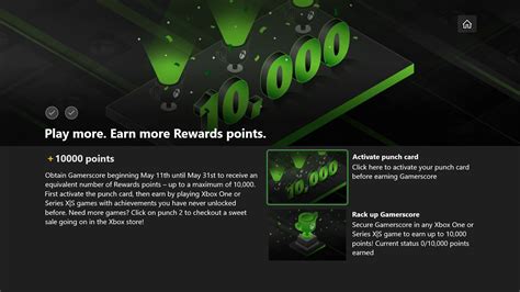 Earn 10,000 Microsoft Rewards Points for 10,000 Gamerscore in May [updated]