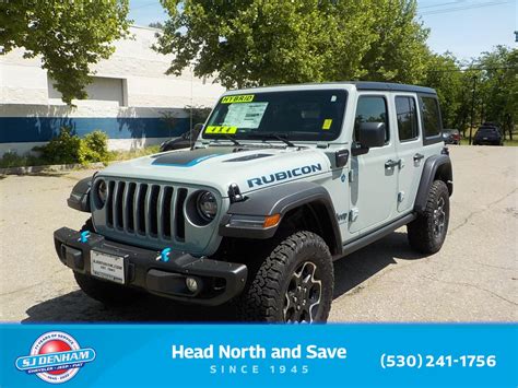 New 2023 Jeep Wrangler Unlimited Rubicon 4xe Hybrid In Redding Ca