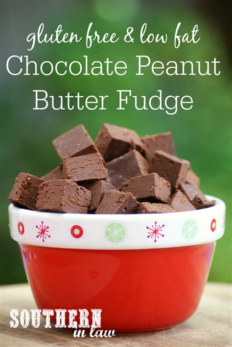 Southern In Law Recipe Healthy Chocolate Peanut Butter Fudge