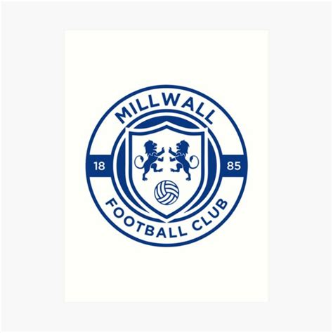 "Millwall Logo " Art Print for Sale by DoraPace | Redbubble