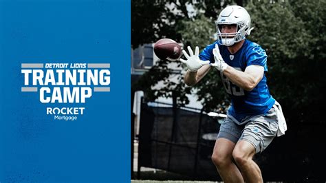 2023 Detroit Lions Training Camp Preview Tight End