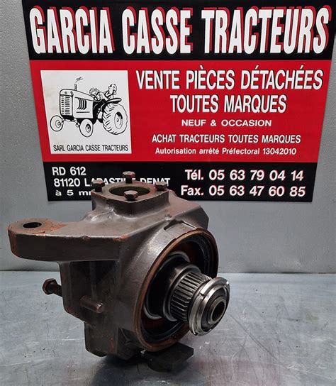 CARTER DE FUSEE PONT AVANT MF 6140 MONTAGE DANA CASSE TRACTEUR