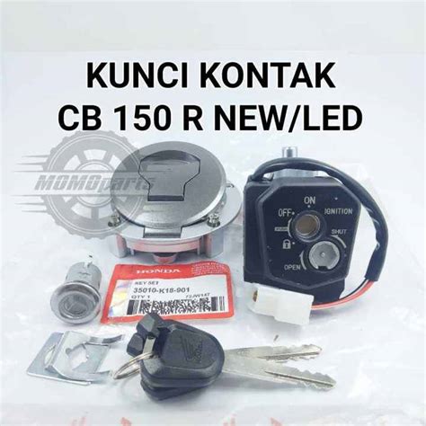 KUNCI KONTAK ASSY TERMASUK JOK DAN TUTUP TANGKI HONDA CB 150 R NEW LED