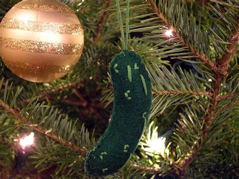 Christmas Pickle Ornament - apparently a German Tradition?! Christmas ...