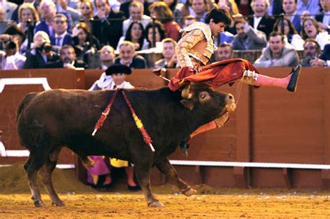 Teen Bullfighter Gored In BUM Five Months After He Took Horn In MOUTH