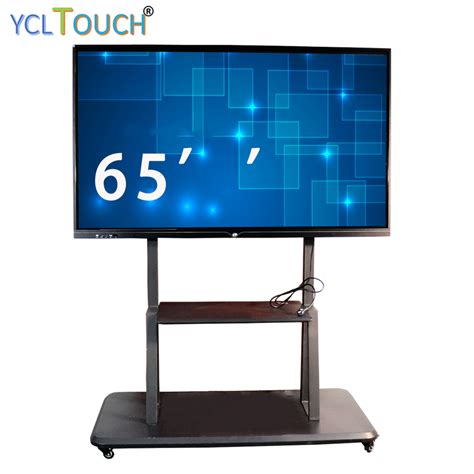 65 Inch No Projector Interactive Whiteboard Multi Touch Screen Smart