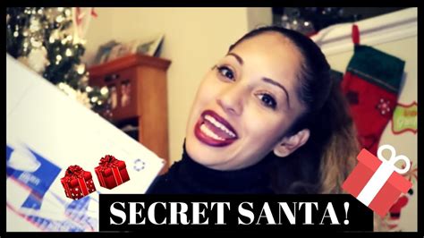 SECRET SANTA UNBOXING YOUTUBER EDITION VLOGMAS YouTube