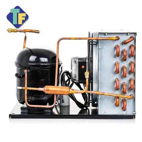 Конденсатор TOEFLEX AC DC R404a 1/2HP, мини-конденсатор открытого типа ...