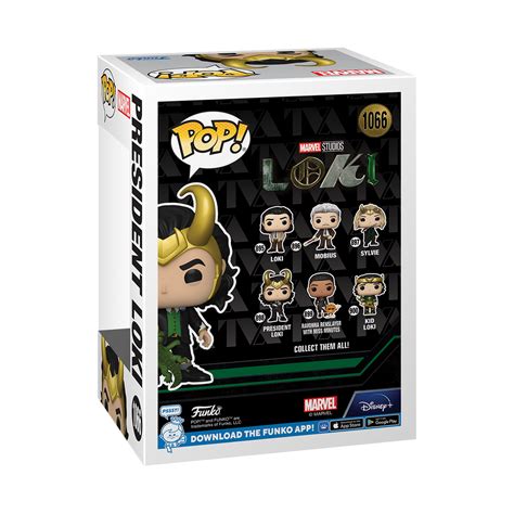 Funko Pop Marvel Loki 1066 President Loki Bitten 2022 Comic Con