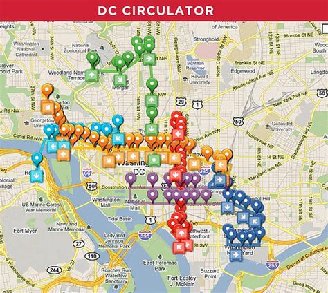 Dc Circulator Map ~ AFP CV