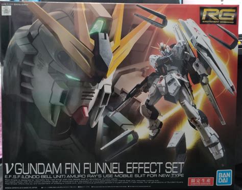 Rg Nu Gundam Fin Funnel Effect Set Hobbies And Toys Toys And Games On