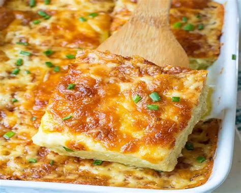 Creamy Cheesy Potato And Egg Casserole Youcancook