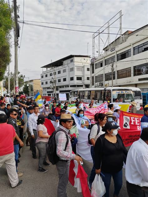 Piuranos Marchan Para Exigir La Renuncia De Dina Boluarte Noticias